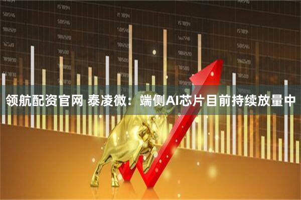 领航配资官网 泰凌微：端侧AI芯片目前持续放量中