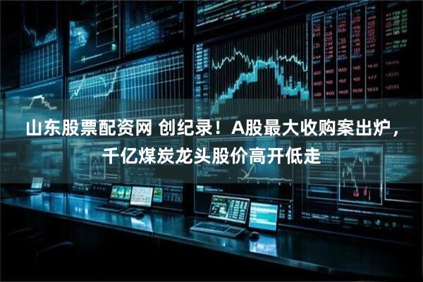 山东股票配资网 创纪录！A股最大收购案出炉，千亿煤炭龙头股价高开低走