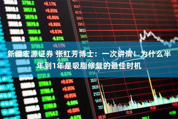 新疆宏源证券 张红芳博士：一次讲清！为什么半年到1年是吸脂修复的最佳时机